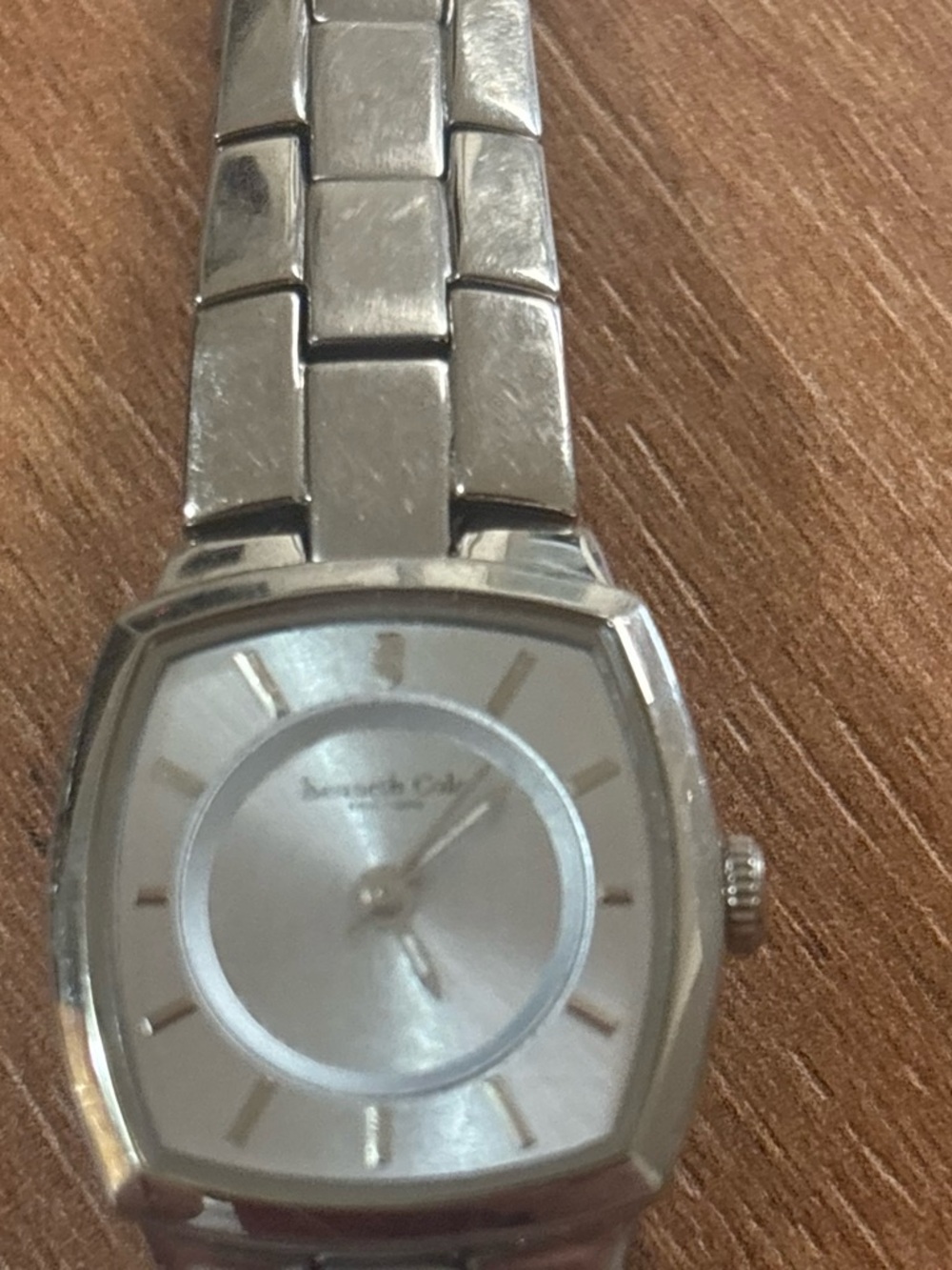 Kenneth Cole Silver Stainless Steel Women's Watch